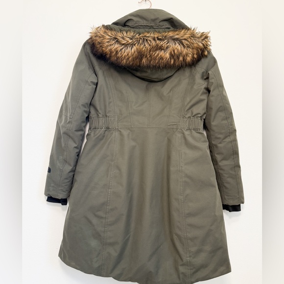 The North Face Women’s Arctic Parka II-New Taupe Size SP - Picture 3 of 6